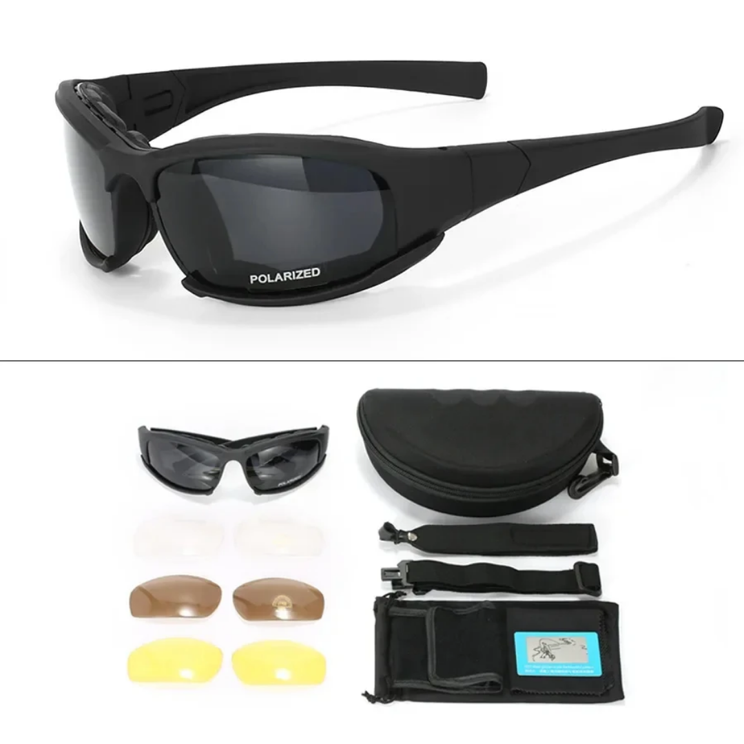 Lunettes de Soleil Sport POLARIZED UV400 – Kit Complet